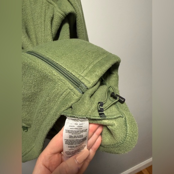 Columbia Men's Full Zip Fleece Jacket - Green Medium - Picture 3 of 5